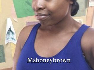 Mshoneybrown