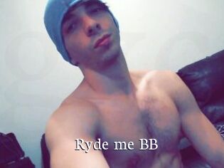 Ryde_me_BB